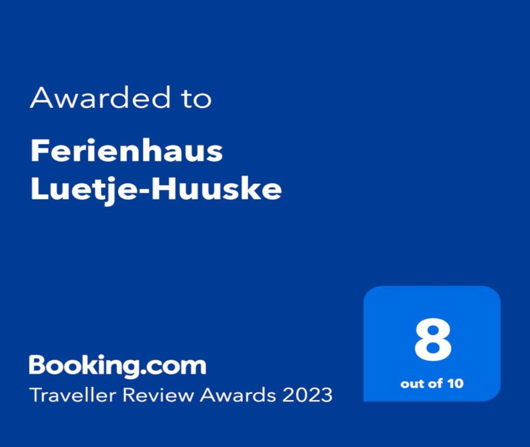 Ferienhaus Luetje-Huuske Krummhoern Exterior photo